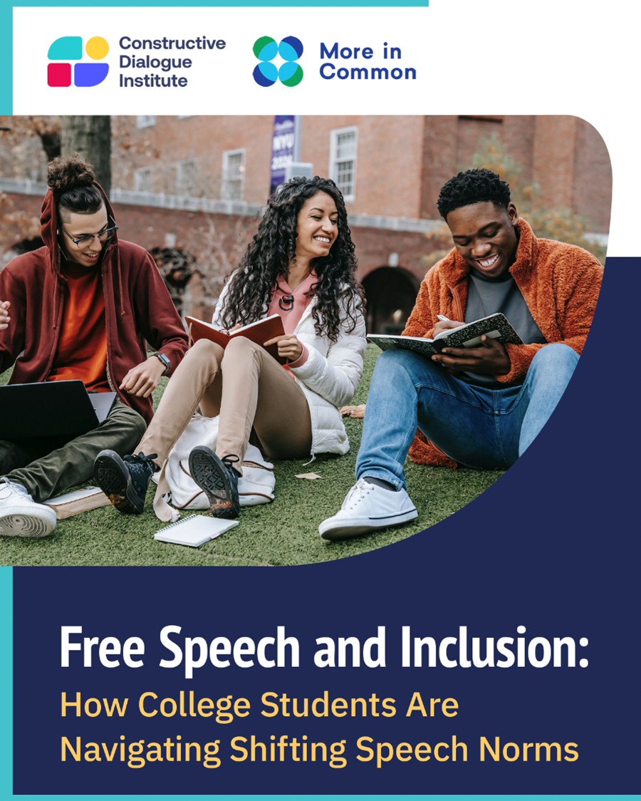 Free Speech and Inclusion: How College Students are Navigating Shifting Speech Norms