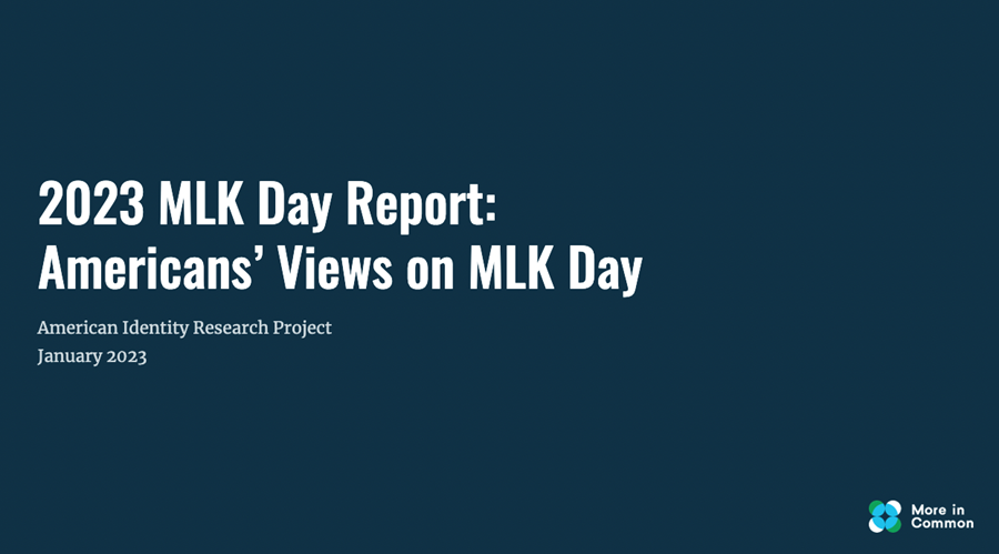 Americans' Views on MLK Day