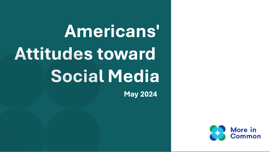 Americans' Attitudes toward Social Media