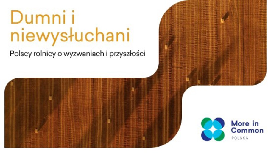 Proud and unheard. Polish farmers about challenges and the future