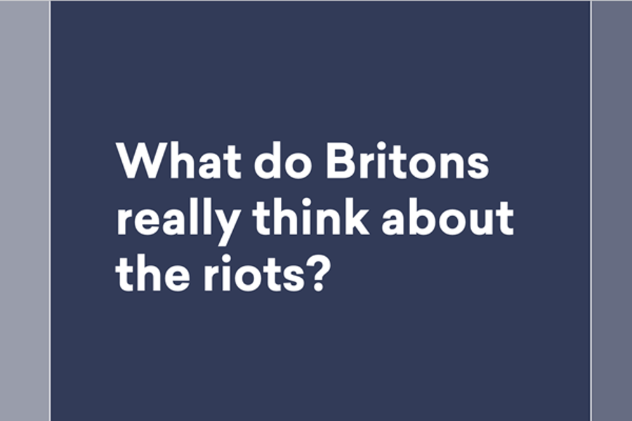 What do Britons really think about the riots?