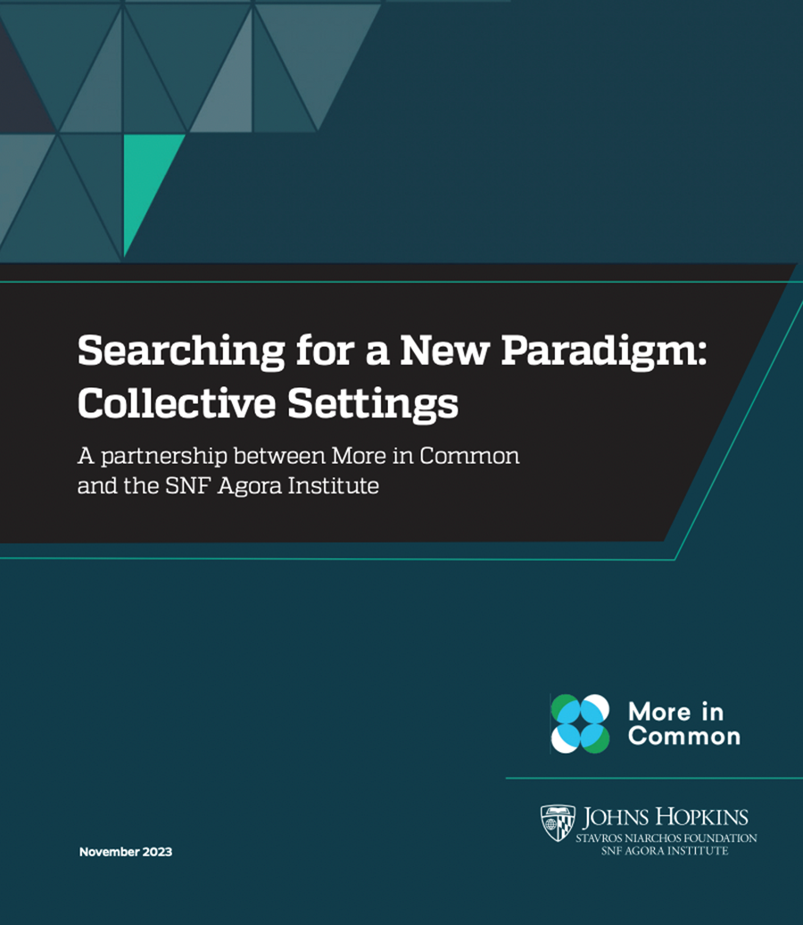 Searching for a New Paradigm: Collective Settings