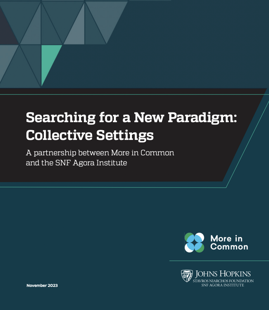 Searching for a New Paradigm: Collective Settings