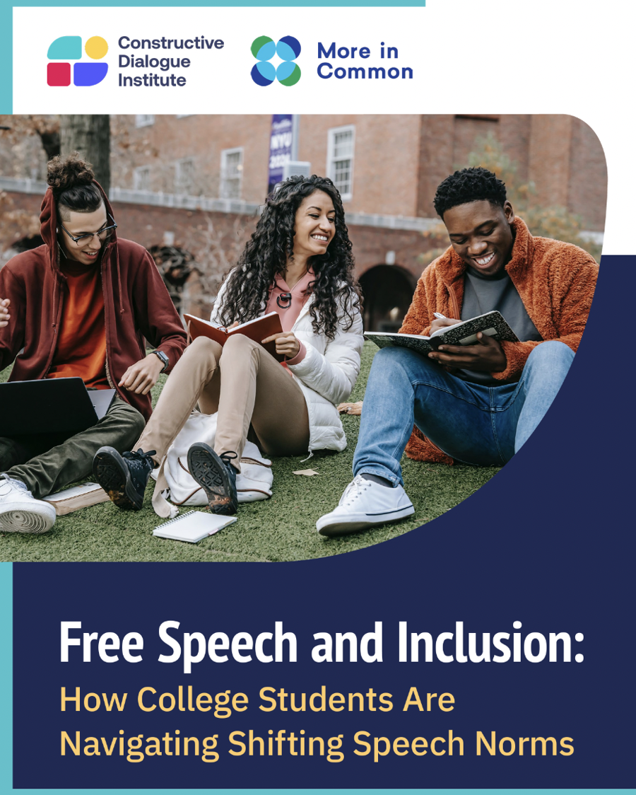 Free Speech and Inclusion: How College Students are Navigating Shifting Speech Norms