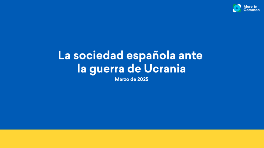 Spanish society and the war in Ukraine, 2025