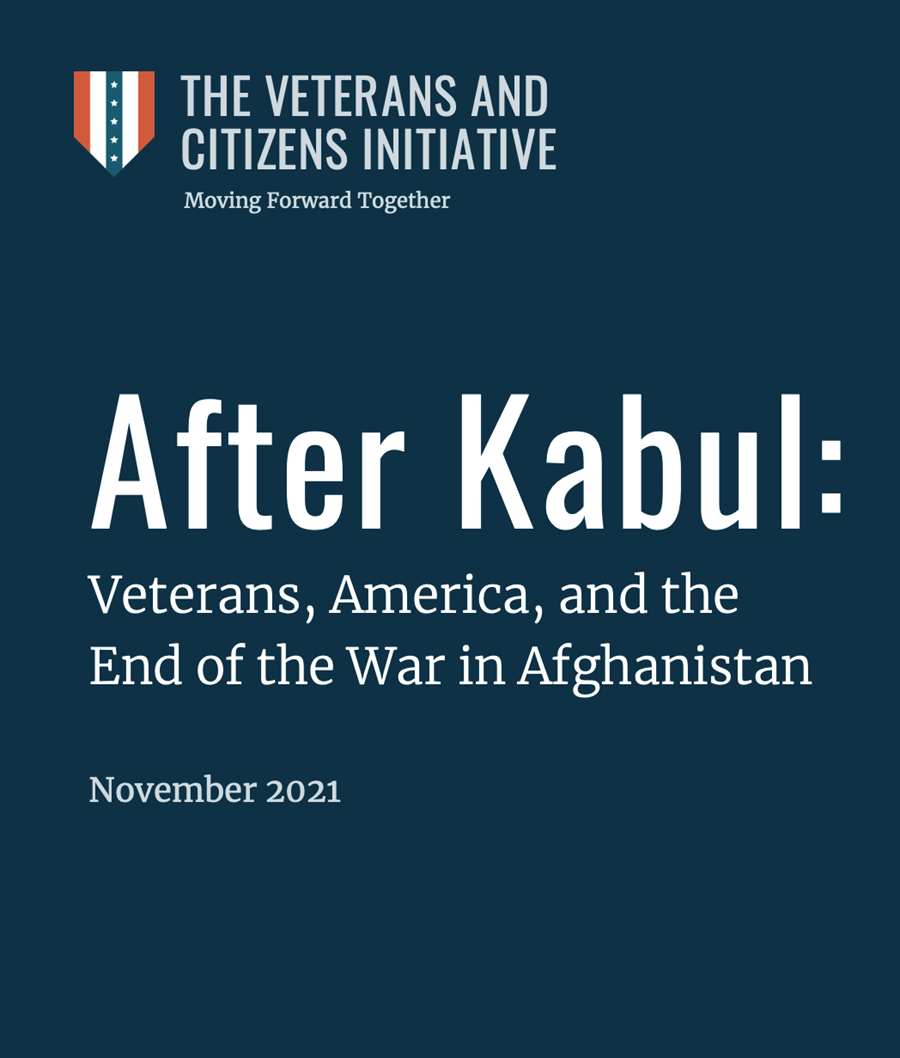 After Kabul: Veterans, America, and the End of the War in Afghanistan