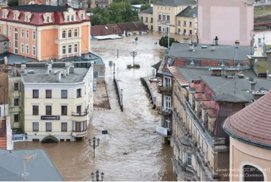 Climate beyond divisions. Poles after the great flood
