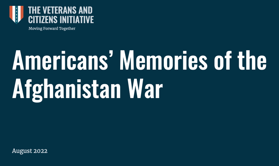 Americans’ Memories of the Afghanistan War