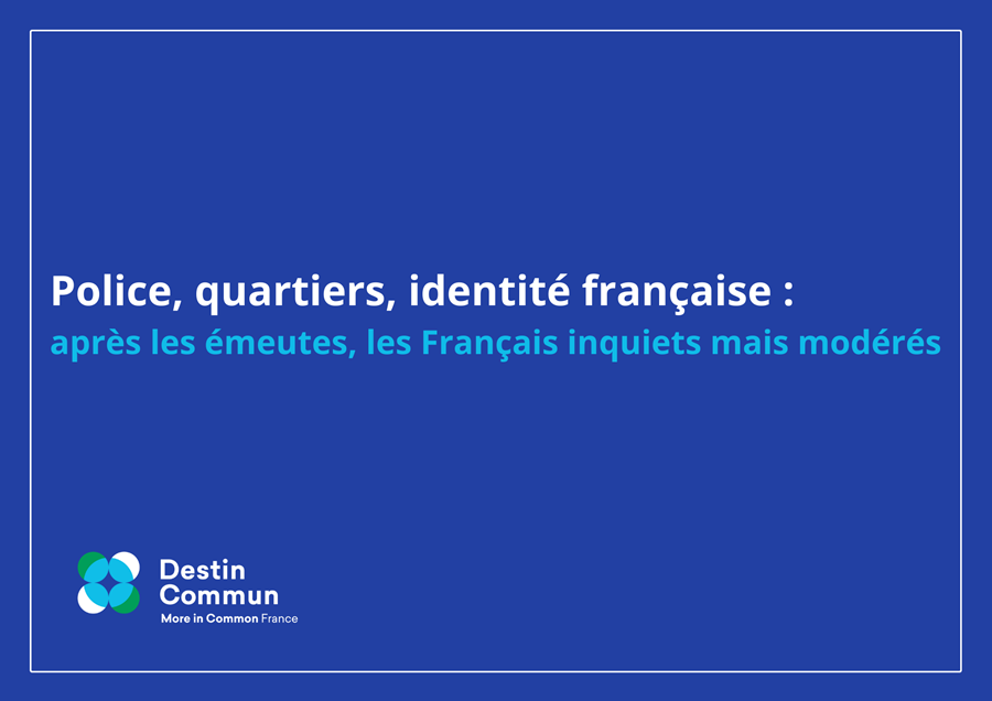 Police, neighborhoods, French identity: after the riots, the French worried but moderate