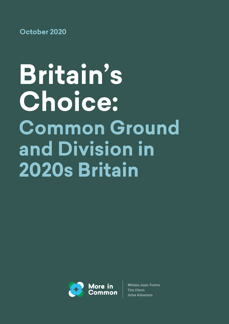 Britain’s Choice: Common Ground and Division in 2020s Britain