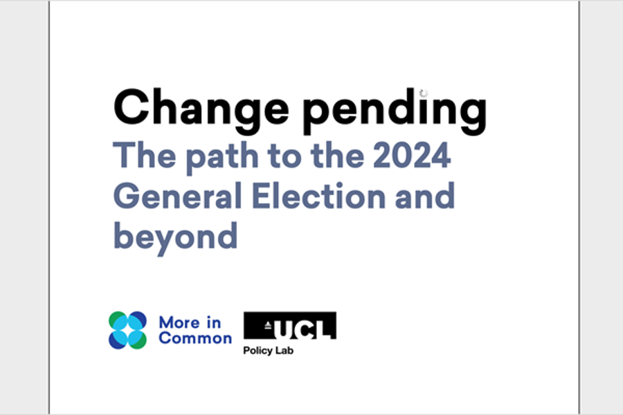 Change Pending - the path to the 2024 General Election and beyond